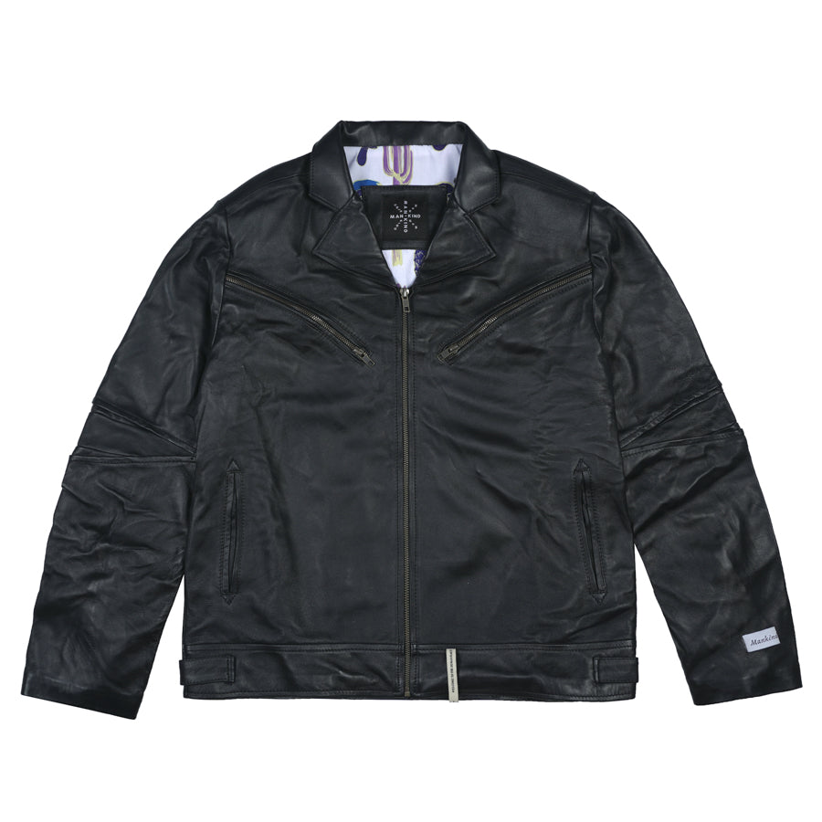 RELIC BLACK - LEATHER JACKET