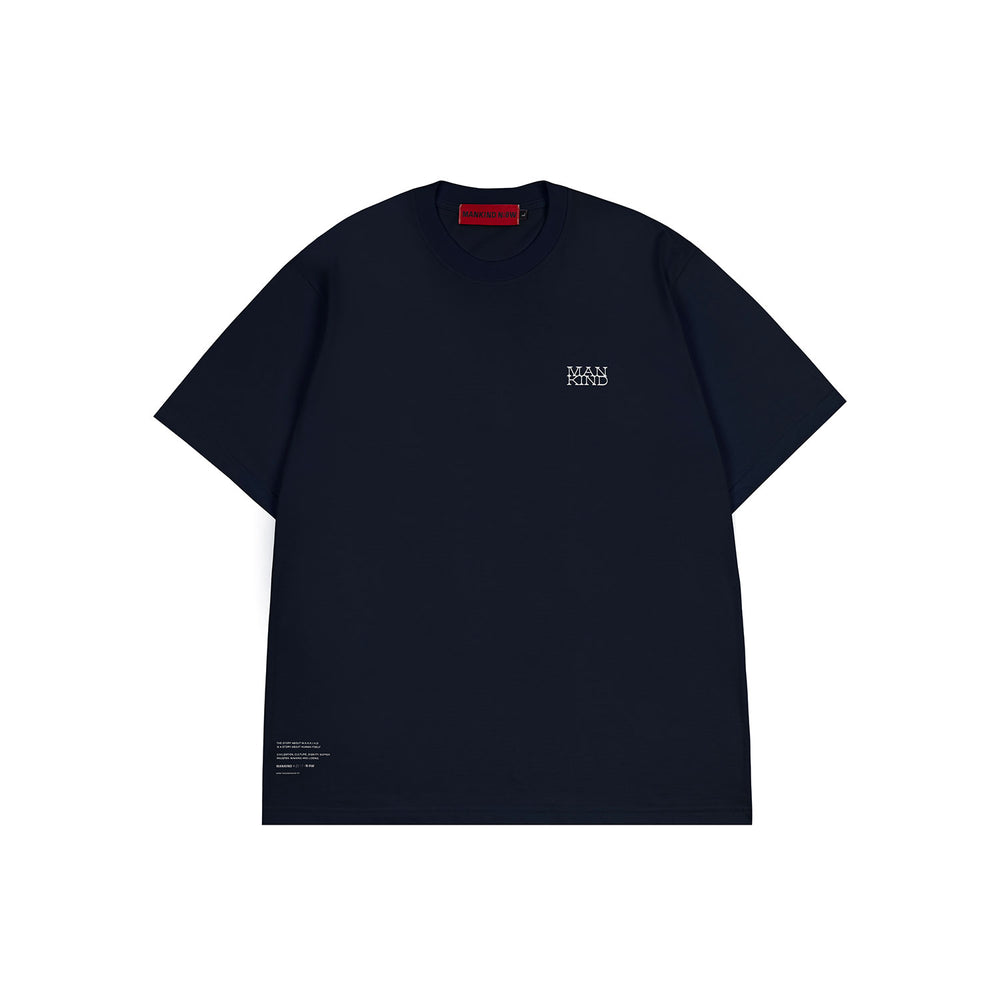 MANKIND N:0W - NAVY BLUE/MISTY GREY TEES PACK