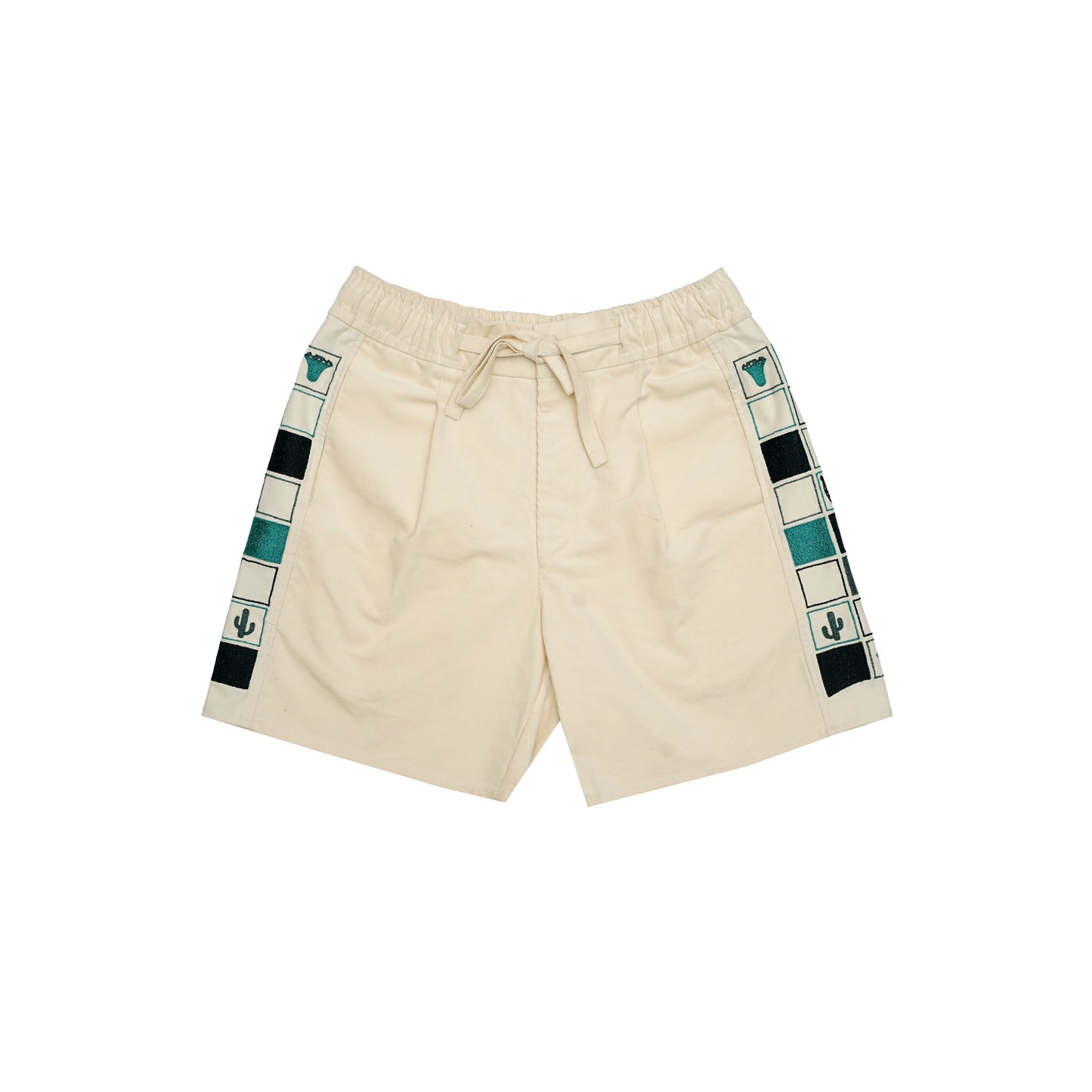 CHUSKA BROKEN WHITE - SHORTS