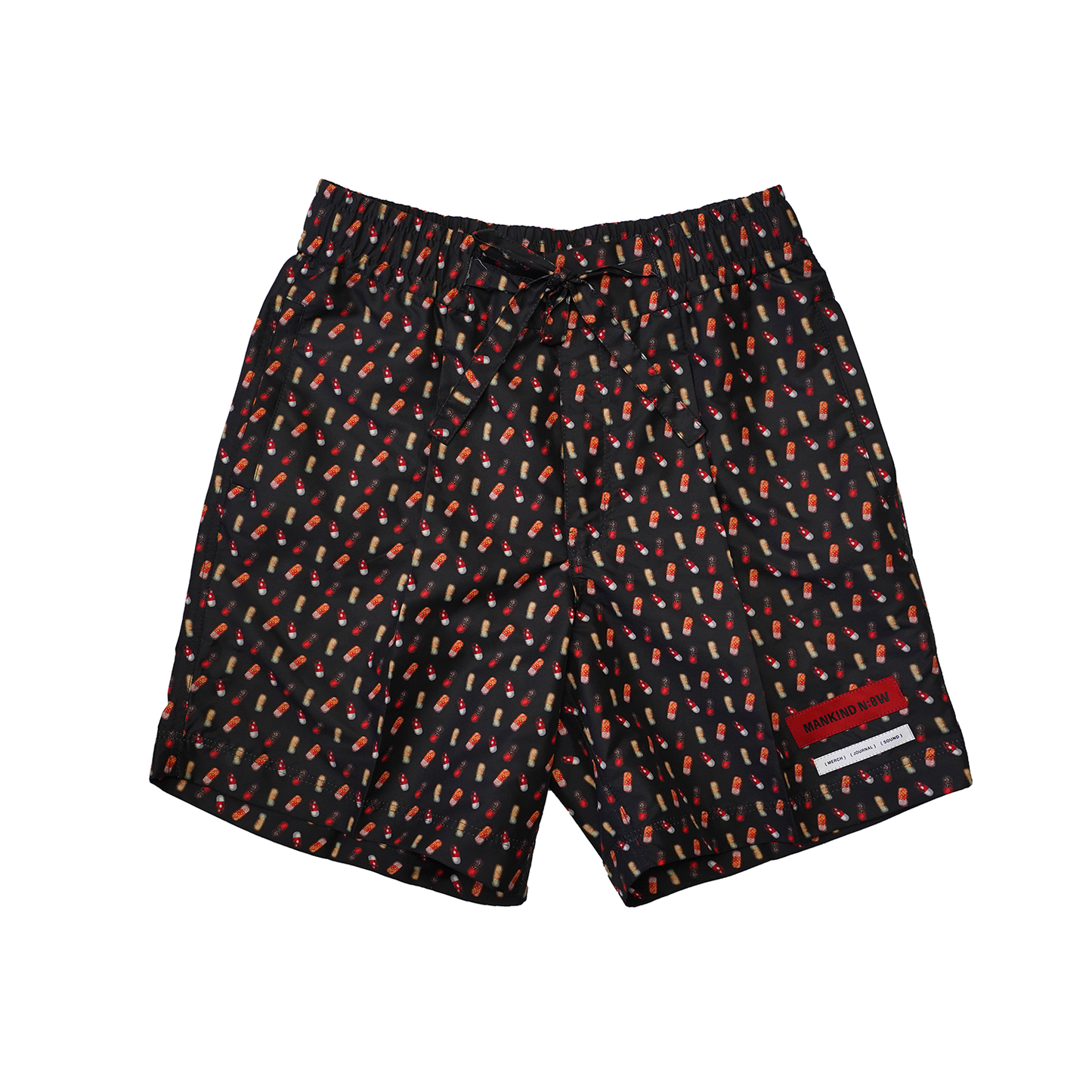 P1LLS BLACK - SHORTS